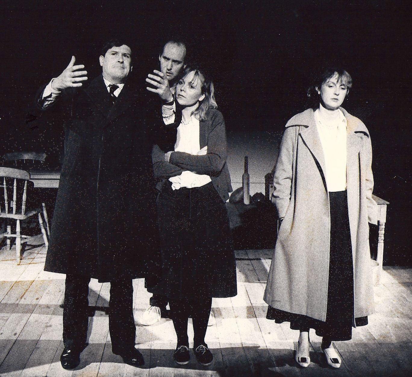 Production photo of Benfactors 1988
